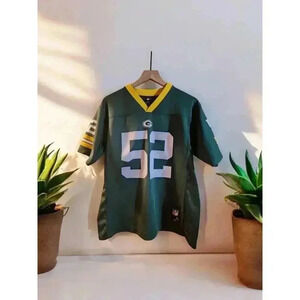 Clay Matthews #52 Green Bay Packers NFL Team Apparel Jersey Youth Sz L 14/16